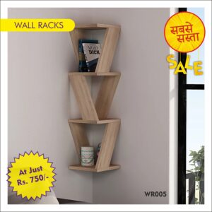 Designer Wall Rack for Room Interior